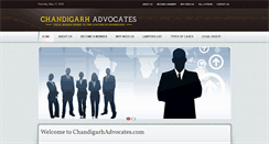 Desktop Screenshot of chandigarhadvocates.com